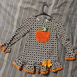 Girls Boutique pumpkin outfit